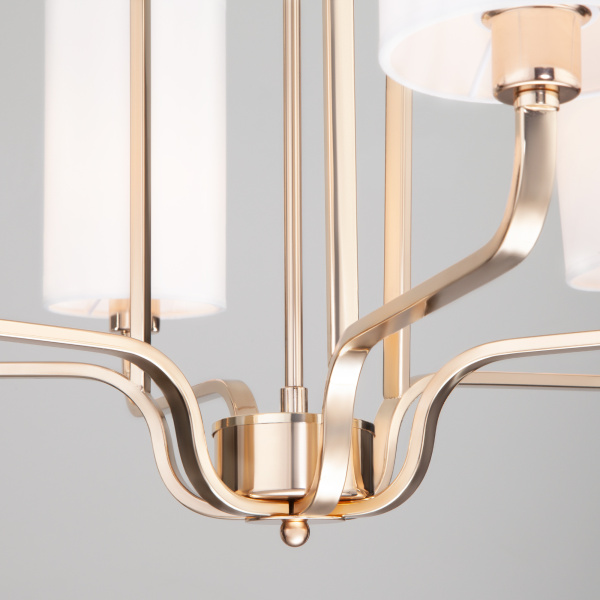 Купить Eurosvet Подвесная люстра с абажурами 60128/6 золото a056927