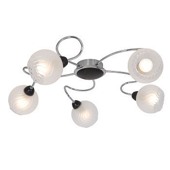 Citilux CL130151 Одиссей Хром+Венге, Светильник Люстра