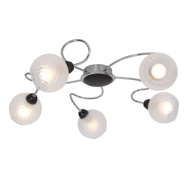 Citilux CL130151 Одиссей Хром+Венге, Светильник Люстра