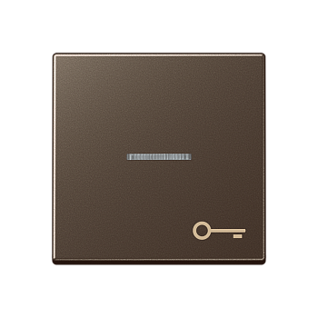 JUNG Клавиша для контрольного выключателя со знаком ключ мокка A590KO5TMO