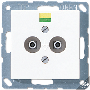 JUNG Штепсельная розетка для выравнивания потенциалов слоновая кость A565-2