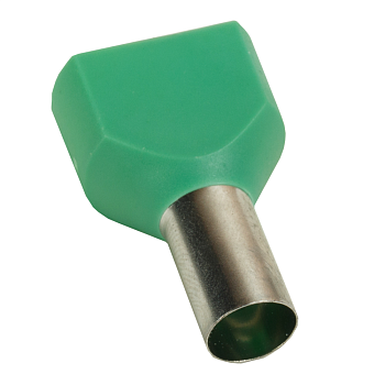 КЭАЗ Наконечник штыревой втулочный под два провода НШвИ2 OptiKit T-Shv2-PVC- 16-14(100шт)