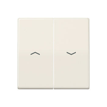 JUNG AS 500 Бежевая Клавиша 2-ая жалюзийная антибактериальная ABAS591-5P