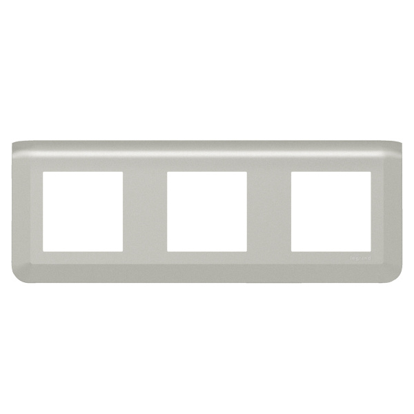 Legrand Mosaiс Рамка - Программа Mosaic - 3Х2 модуля - алюминий 079306L