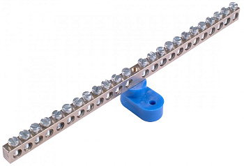 Hegel Шина _N_ 63.20 Шина "N" на 20 присоединений 63А на 1 изоляторе стойка