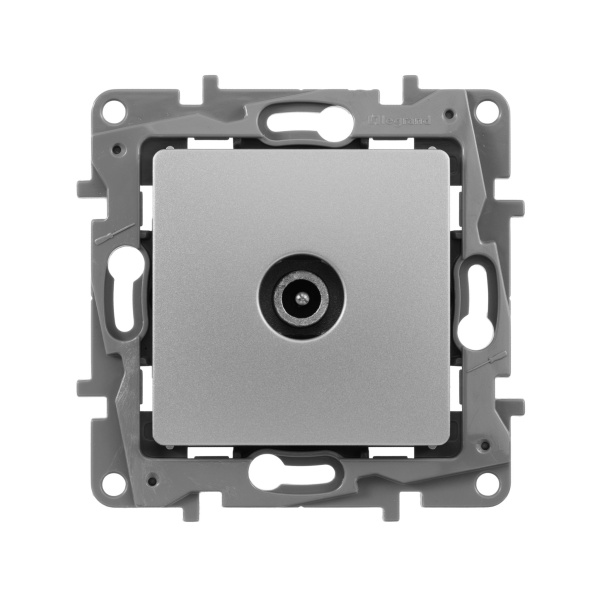 Купить Legrand Etika Алюминий Розетка TV оконечная 672465