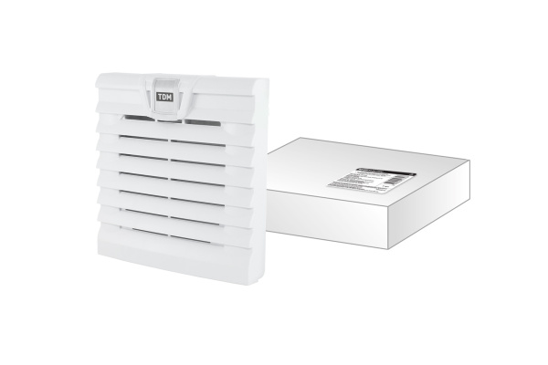 TDM Вентиляционная решетка с фильтром для вентилятора ВФУ SQ0832-0110 (120 мм) SQ0832-0115