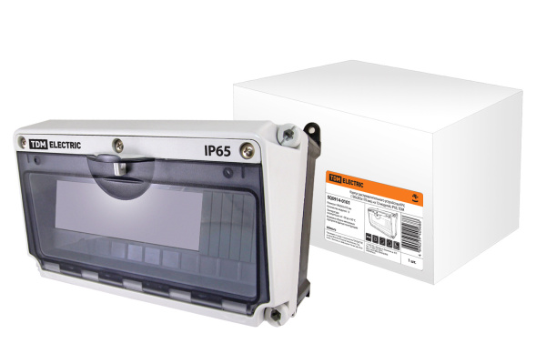 TDM Корпус распределительного устройства КРУ, (190х265х170 мм), на 12 модулей, IP65, SQ0914-0101