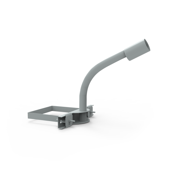 Gauss Кронштейн для уличных светильников на опору с 1 хомутом 625х460х480 D60мм 903265203