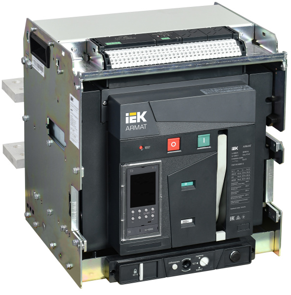 IEK ARMAT Автоматический выключатель воздушный выдвижного исполнения 3P F 125кА 4000А TD с акс.