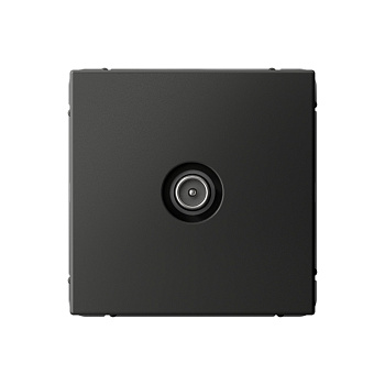 Systeme Electric ArtGallery Базальт TV Розетка проходная 4DB, механизм