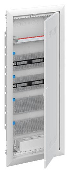 ABB Шкаф мультимедийный с дверью с радиопрозрачной вставкой (5 рядов) UK660MW 2CPX031389R9999