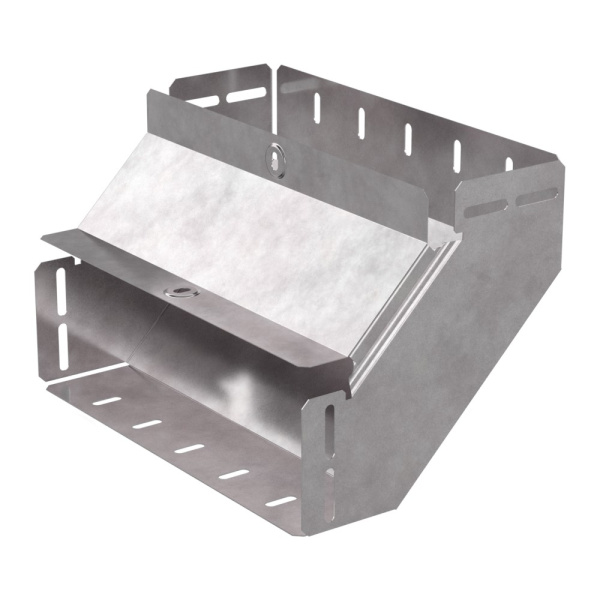 Промрукав Угол вертикальный внутренний 90 градусов с крышкой Стандарт 300х100 PR16.0533