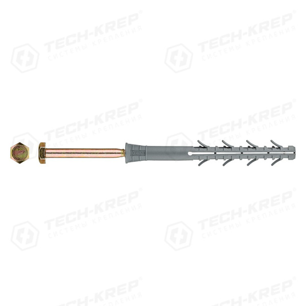 Tech-Krep Фасадный дюбель TSX 10х115(120)  (6 шт)- пакет 127601