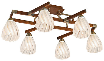 Velante 284-507-06, Светильник потолочный E14,6x40W