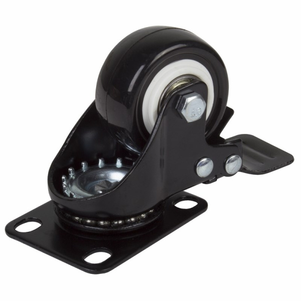 Ролик 1шт (с тормозом) Rexant 04-2684