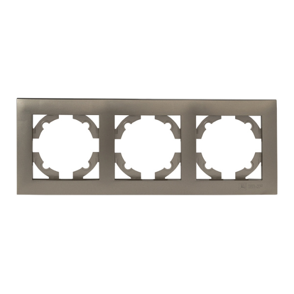 Купить EKF PROxima Валенсия Рамка 3-местная кашемир