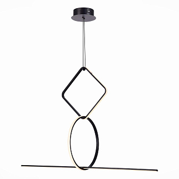 ST LUCE SL6113.453.01 Светильник подвесной Черный LED 1*50W 4000K