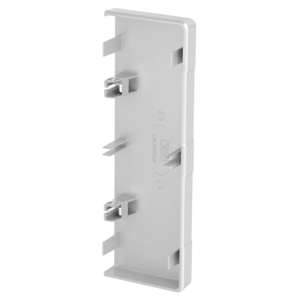 OBO Bettermann Заглушка торцевая кабель-канала Rapid 45-2, 53x165 мм, ПВХ, алюминиевый цвет 6113474