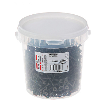 Tech-Krep Саморез ШСГД 3,8х25 (1000 шт) - ведро 100077