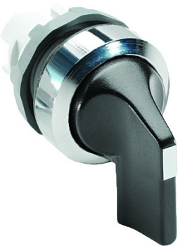 ABB M2SS6-20B Переключатель (длин. ручка) черный без подсветки 2-х позиц. (корпус) с возвр. 1SFA611205R2006