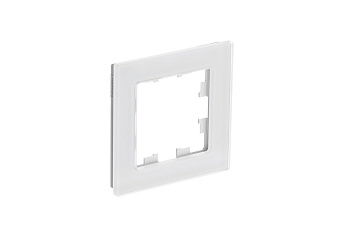 Systeme Electric AtlasDesign Nature Натуральное стекло Белый Рамка 1-ая