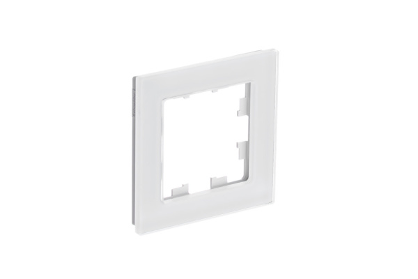 Systeme Electric AtlasDesign Nature Натуральное стекло Белый Рамка 1-ая