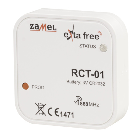 Zamel Extra Free Встраиваемый радиодатчик температуры RCT-01