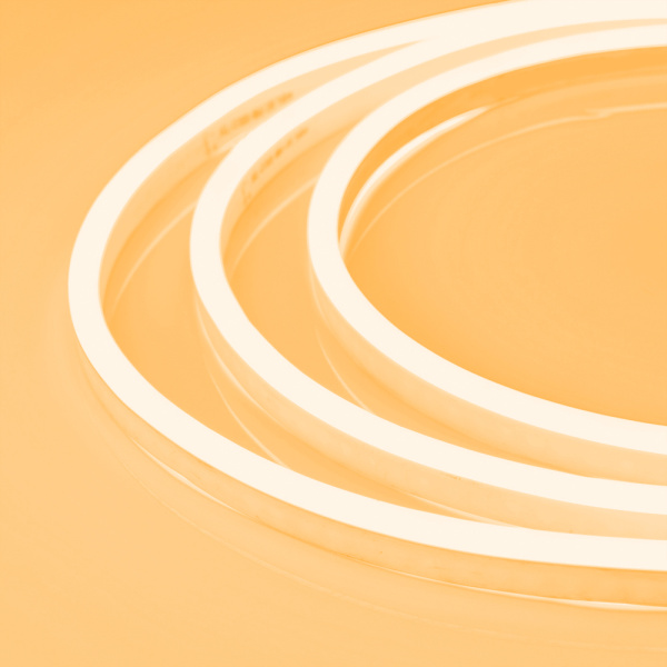 Arlight Гибкий неон ARL-NEON-1608PH-SIDE 24V Amber (8 Вт/м, IP65) 030880