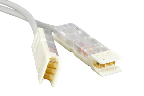 Hyperline PC-110-110-2P-C5-1M-GY Патч-корд 110 тип-110 тип, 2 пары, Cat.5, 1 м, серый 20385