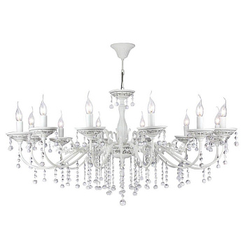 Maytoni Elegant Bellona Белый Люстра 12xE14 60W ARM386-12-W Maytoni Elegant Bellona Белый Люстра 12xE14 60W ARM386-12-W