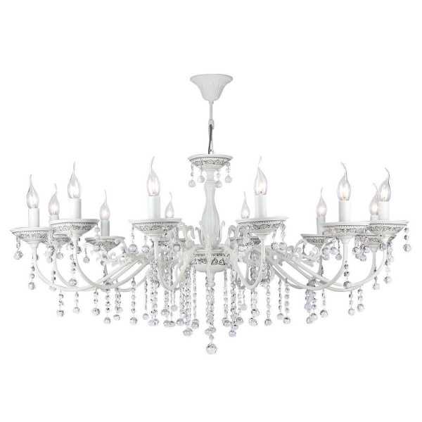 Maytoni Elegant Bellona Белый Люстра 12xE14 60W ARM386-12-W Maytoni Elegant Bellona Белый Люстра 12xE14 60W ARM386-12-W