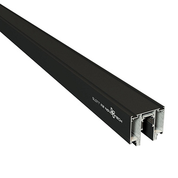 Novotech 135129 NT21 032 черный Шинопровод для монтажа в натяжной потолок 2м 48V FLUM