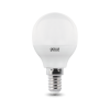 Купить Gauss Лампа Elementary Шар 10W 710lm 3000K Е14 LED 53110