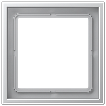 JUNG LS Нерж. сталь Рамка 1-ая термопласт (ударопрочный) LSZAL981BF