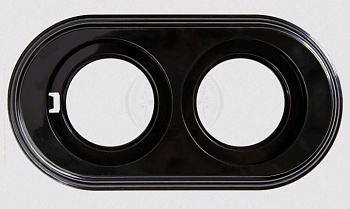 BIRONI Лизетта Пластик Черный Рамка 2-ая BF1-620-23