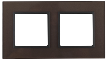 ЭРА 14-5102-13 Elegance Бронза/антрацит Стекло Рамка 2-ая