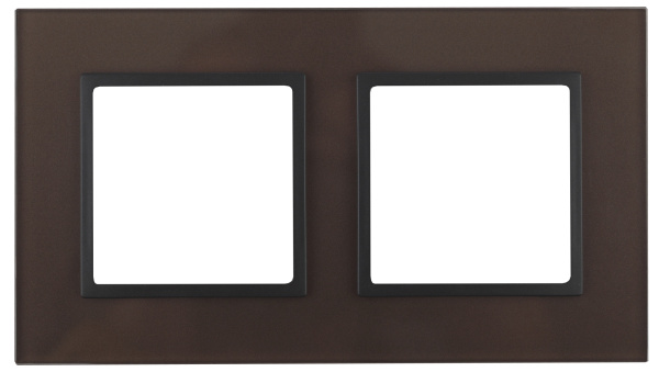 ЭРА 14-5102-13 Elegance Бронза/антрацит Стекло Рамка 2-ая