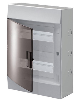 ABB Mistral41 Бокс настенный 24М прозрачная дверь (с клемм) 1SPE007717F9993