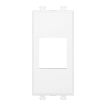 DKC Адаптер без шторки для Keystone, "Avanti", "Белое облако", 1 модуль