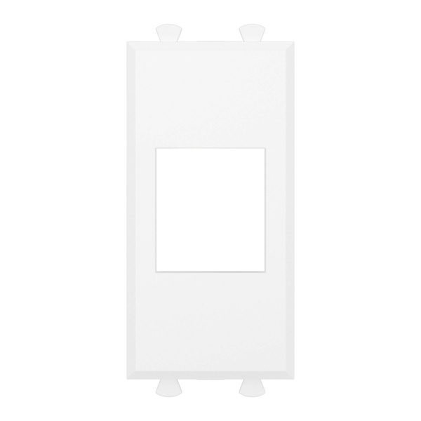 DKC Адаптер без шторки для Keystone, "Avanti", "Белое облако", 1 модуль