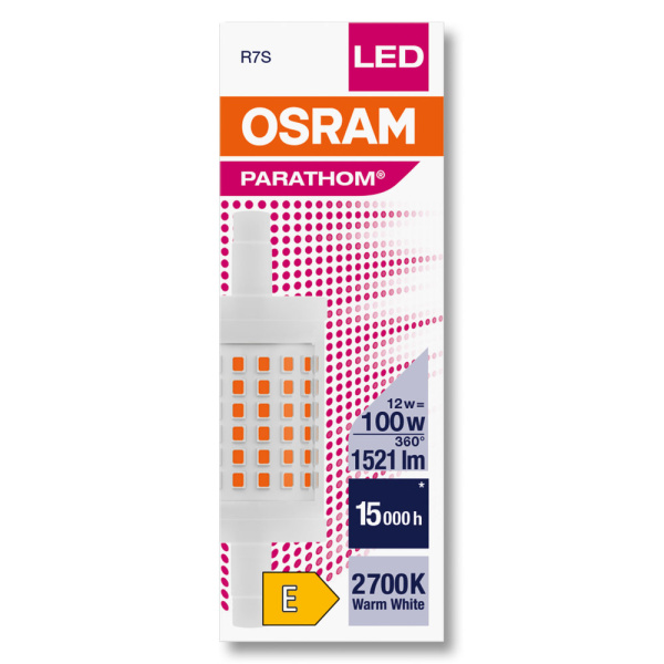 Купить OSRAM PARATHOM Special LINE 78 CL 100 non-dim 12W/827 R7S 4058075627055