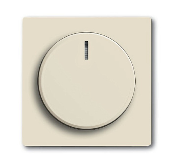 ABB BJE Solo/Future Крем Накладка для поворотного светорегулятора с ручкой и лампой 2CKA006599A2951