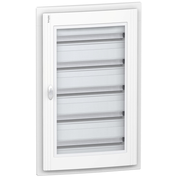 SE Pragma Бокс встраиваемый 120мод (5р) 610x960x150 метал.прозрачная дверь PRA24524