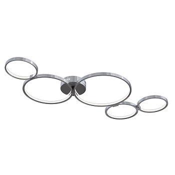 Maytoni Modern Olympia Никель Настенно-потолочный светильник LED 2250Lm 45W MOD448-55-N