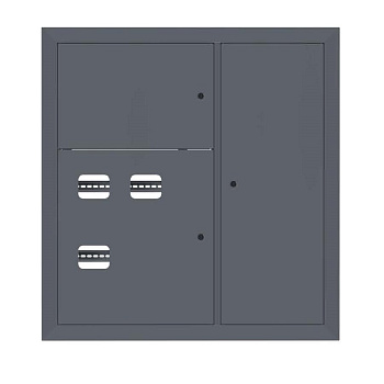 EKF PROxima Щит этажный 3 кв. RAL7024 (1000х950х160)