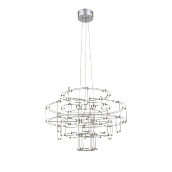ST LUCE SL798.103.64 Люстра подвесная  Хром/Хром LED 64*0,2W