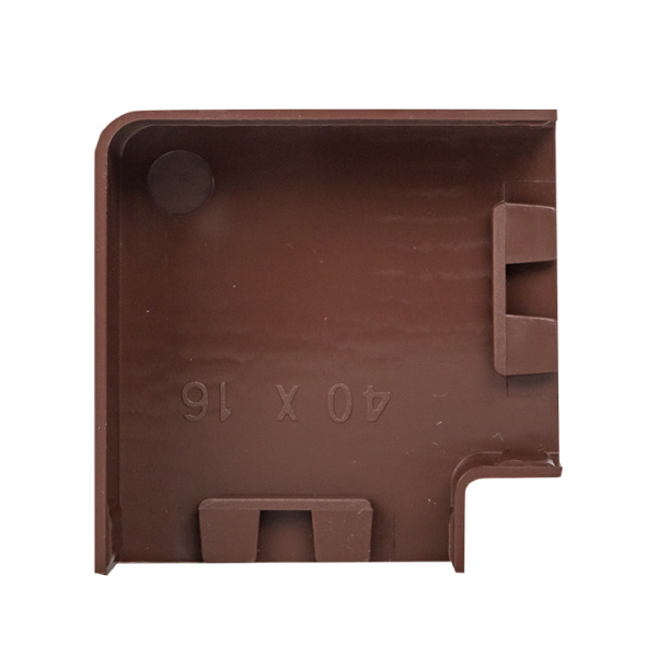 Купить EKF PROxima Поворот 90 гр. (40х16) (4 шт) Plast под темное дерево