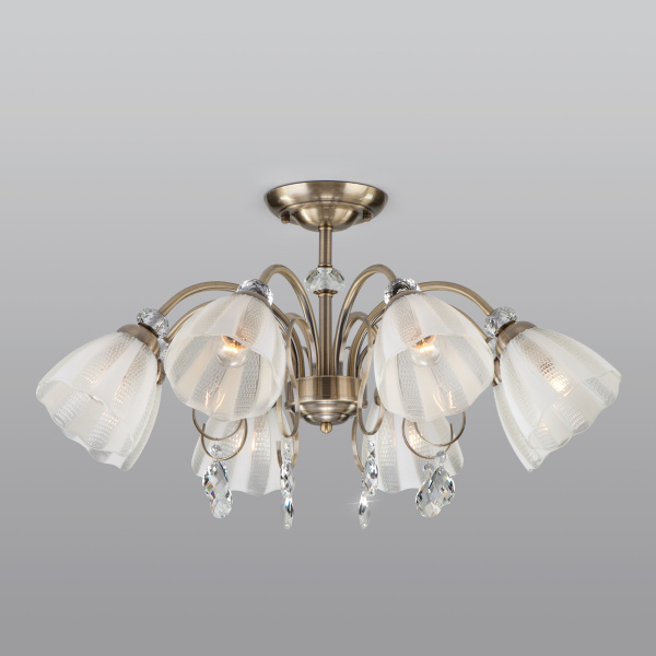 Eurosvet Потолочный светильник 30155/8 античная бронза a044825