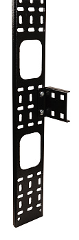IEK ITK Органайзер кабельный вертикальный 75х12мм 42U черный CO05-07542-R